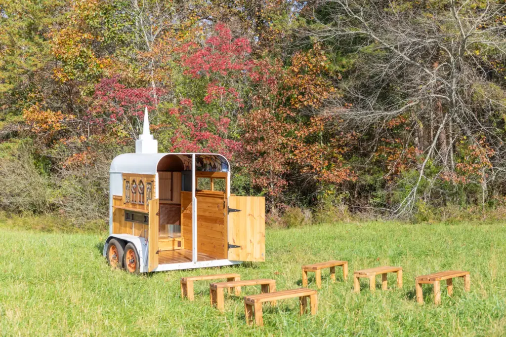 Hitched!  The Traveling Wedding Chapel.