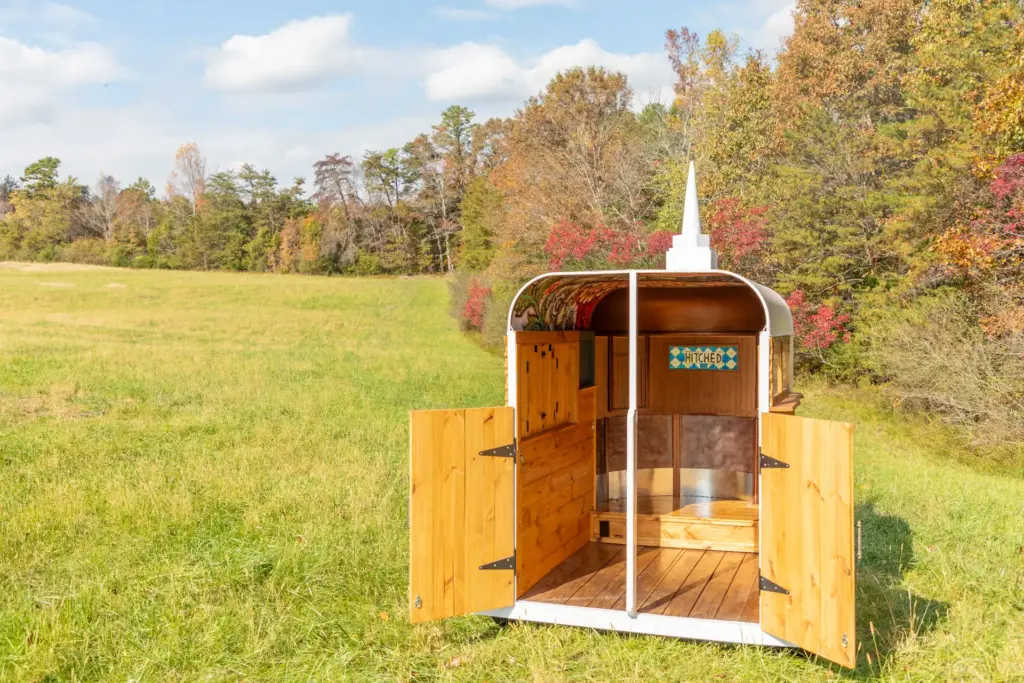 Hitched!  The Traveling Wedding Chapel.