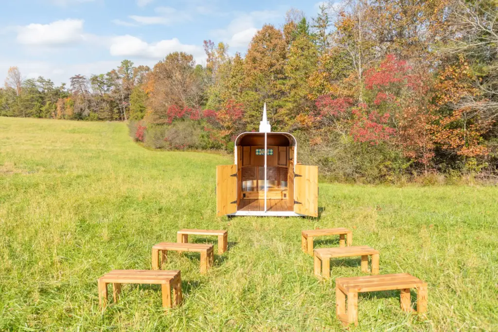 Hitched!  The Traveling Wedding Chapel.